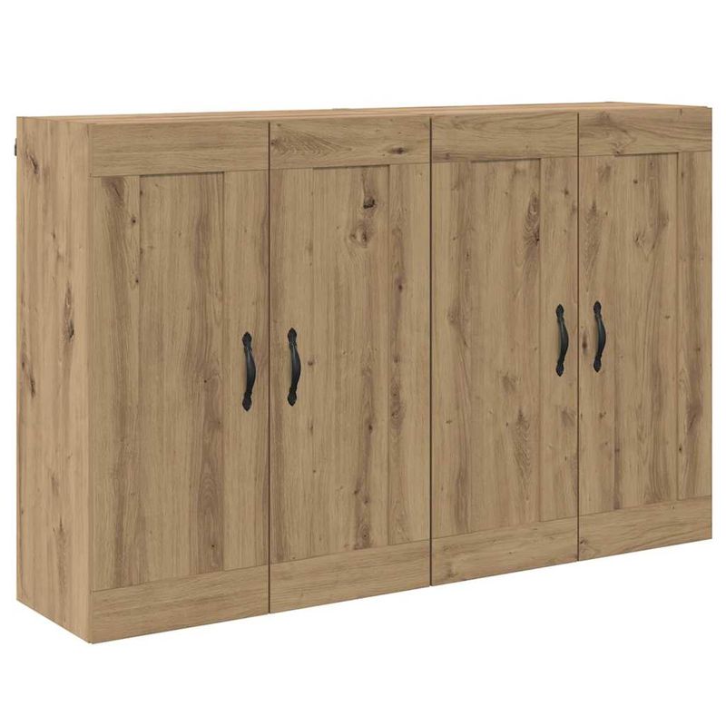 Casa si Gradina - Mobilier - Comode si corpuri - Comode - Usi pentru dulapuri montate pe perete 2 pcs Stejar Artizanal - Infinity.ro