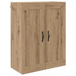 Casa si Gradina - Mobilier - Comode si corpuri - Comode - Usi pentru dulapuri montate pe perete 2 pcs Stejar Artizanal - Infinity.ro