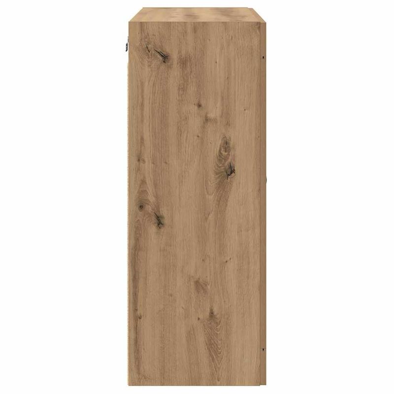 Casa si Gradina - Mobilier - Comode si corpuri - Comode - Usi pentru dulapuri montate pe perete 2 pcs Stejar Artizanal - Infinity.ro