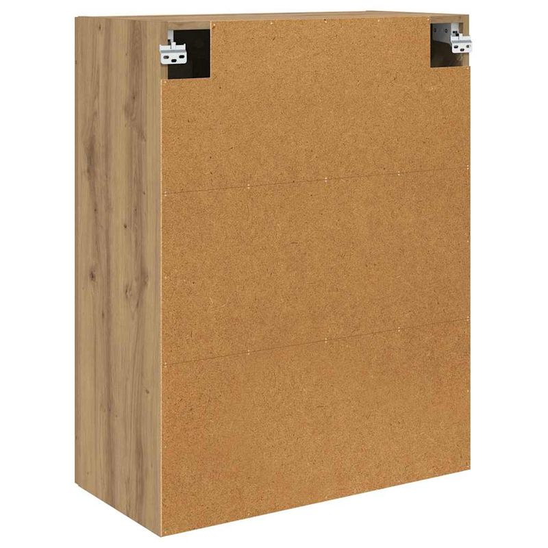 Casa si Gradina - Mobilier - Comode si corpuri - Comode - Usi pentru dulapuri montate pe perete 2 pcs Stejar Artizanal - Infinity.ro