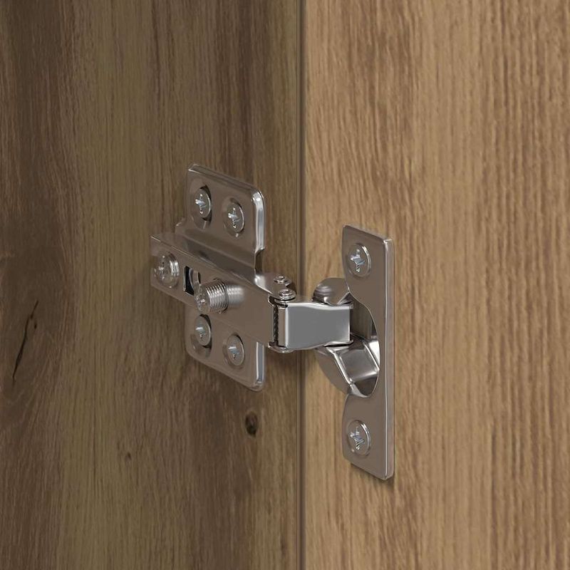 Casa si Gradina - Mobilier - Comode si corpuri - Comode - Usi pentru dulapuri montate pe perete 2 pcs Stejar Artizanal - Infinity.ro