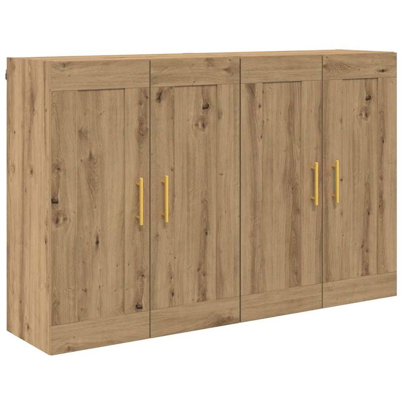 Casa si Gradina - Mobilier - Comode si corpuri - Comode - Usi pentru dulapuri montate pe perete 2 pcs Stejar Artizanal - Infinity.ro