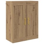 Casa si Gradina - Mobilier - Comode si corpuri - Comode - Usi pentru dulapuri montate pe perete 2 pcs Stejar Artizanal - Infinity.ro