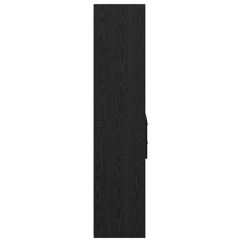 Casa si Gradina - Mobilier - Comode si corpuri - Comode - Bufet cu sertar Stejar Negru 45 x 42,5 x 185 cm Lemn compozit - Infinity.ro