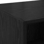 Casa si Gradina - Mobilier - Comode si corpuri - Comode - Bufet cu sertar Stejar Negru 45 x 42,5 x 185 cm Lemn compozit - Infinity.ro