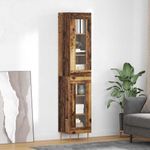Casa si Gradina - Mobilier - Comode si corpuri - Corpuri bucatarie - Bufet Lemn Vechi 34,5 x 34 x 180 cm Lemn compozit - Infinity.ro