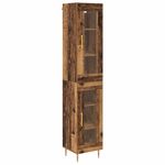 Casa si Gradina - Mobilier - Comode si corpuri - Corpuri bucatarie - Bufet Lemn Vechi 34,5 x 34 x 180 cm Lemn compozit - Infinity.ro