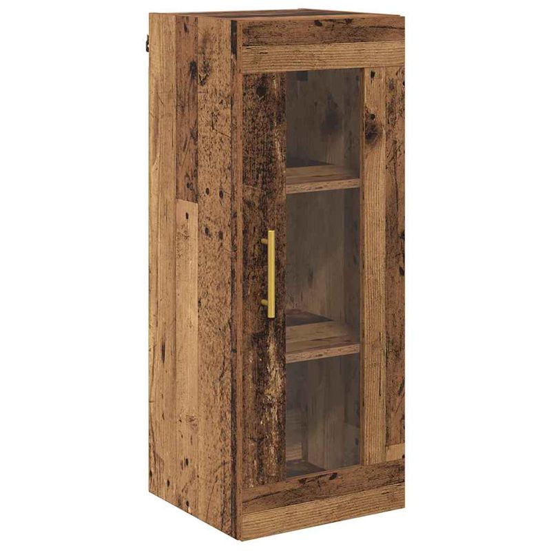 Casa si Gradina - Mobilier - Comode si corpuri - Corpuri bucatarie - Bufet Lemn Vechi 34,5 x 34 x 180 cm Lemn compozit - Infinity.ro