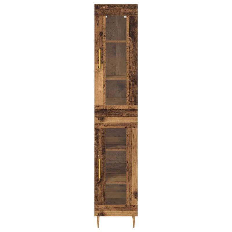 Casa si Gradina - Mobilier - Comode si corpuri - Corpuri bucatarie - Bufet Lemn Vechi 34,5 x 34 x 180 cm Lemn compozit - Infinity.ro