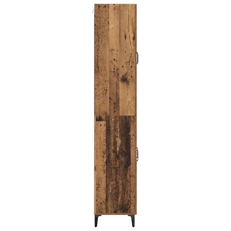 Casa si Gradina - Mobilier - Comode si corpuri - Corpuri bucatarie - Bufet Pe perete Lemn Vechi 69,5 x 34 x 180 cm Lemn compozit - Infinity.ro