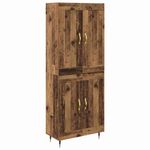 Casa si Gradina - Mobilier - Comode si corpuri - Corpuri bucatarie - Bufet Lemn Vechi 69,5 x 34 x 180 cm Lemn compozit - Infinity.ro