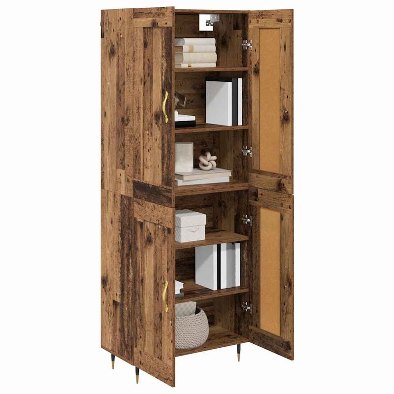 Casa si Gradina - Mobilier - Comode si corpuri - Corpuri bucatarie - Bufet Lemn Vechi 69,5 x 34 x 180 cm Lemn compozit - Infinity.ro
