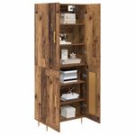 Casa si Gradina - Mobilier - Comode si corpuri - Corpuri bucatarie - Bufet Pe perete Lemn Vechi 69,5 x 34 x 180 cm Lemn compozit - Infinity.ro