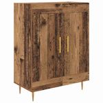 Casa si Gradina - Mobilier - Comode si corpuri - Corpuri bucatarie - Bufet Pe perete Lemn Vechi 69,5 x 34 x 180 cm Lemn compozit - Infinity.ro