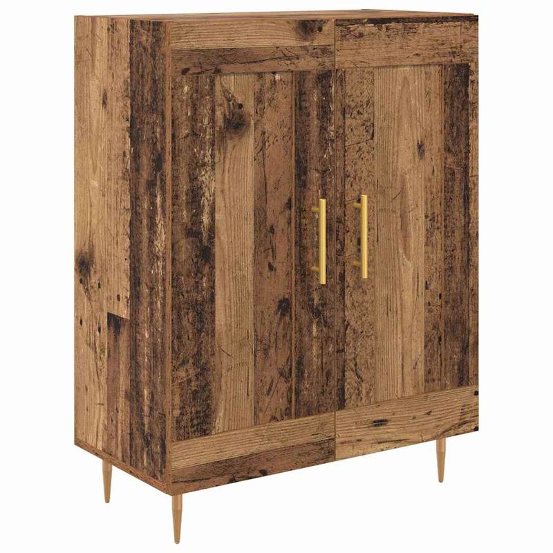 Casa si Gradina - Mobilier - Comode si corpuri - Corpuri bucatarie - Bufet Pe perete Lemn Vechi 69,5 x 34 x 180 cm Lemn compozit - Infinity.ro
