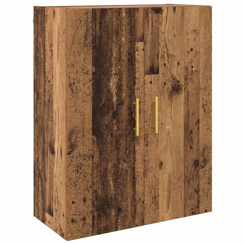 Casa si Gradina - Mobilier - Comode si corpuri - Corpuri bucatarie - Bufet Pe perete Lemn Vechi 69,5 x 34 x 180 cm Lemn compozit - Infinity.ro