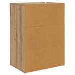 Casa si Gradina - Mobilier - Comode si corpuri - Comode - Bufeturi Corona 2 pcs Stejar Artizanal 59 x 39 x 80 cm - Infinity.ro