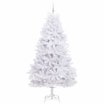 Casa si Gradina - Decoratiuni - Decoratiuni de sezon - Brad de Craciun artificial cu ramuri articulare Alb 240 cm - Infinity.ro