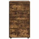 Casa si Gradina - Mobilier - Dulapuri si sifoniere - Dulapuri - Dulapuri de depozitare 2 pcs Stejar fumuriu 60 x 48 x 105 cm - Infinity.ro