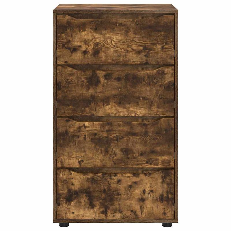 Casa si Gradina - Mobilier - Dulapuri si sifoniere - Dulapuri - Dulapuri de depozitare 2 pcs Stejar fumuriu 60 x 48 x 105 cm - Infinity.ro