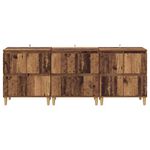 Casa si Gradina - Mobilier - Comode si corpuri - Comode - Bufeturi 3 pcs Lemn Vechi 60 x 35 x 70 cm Lemn compozit - Infinity.ro