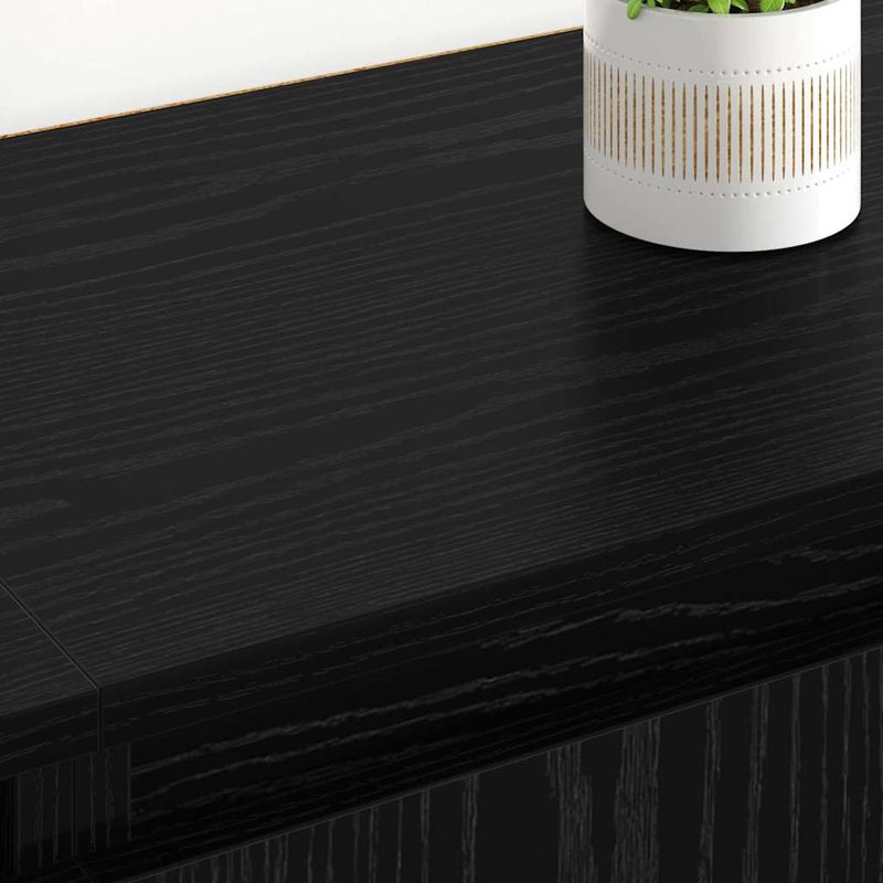 Casa si Gradina - Mobilier - Comode si corpuri - Comode - Bufeturi 2 pcs Stejar Negru 60 x 35 x 70 cm Lemn compozit - Infinity.ro