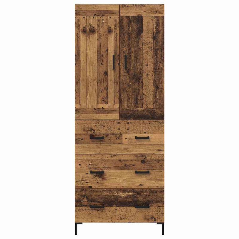 Casa si Gradina - Mobilier - Comode si corpuri - Corpuri bucatarie - Bufet cu sertar Lemn Vechi 69,5 x 34 x 180 cm Lemn compozit - Infinity.ro