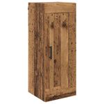 Casa si Gradina - Mobilier - Comode si corpuri - Corpuri bucatarie - Bufet cu sertar Lemn Vechi 34,5 x 34 x 180 cm Lemn compozit - Infinity.ro