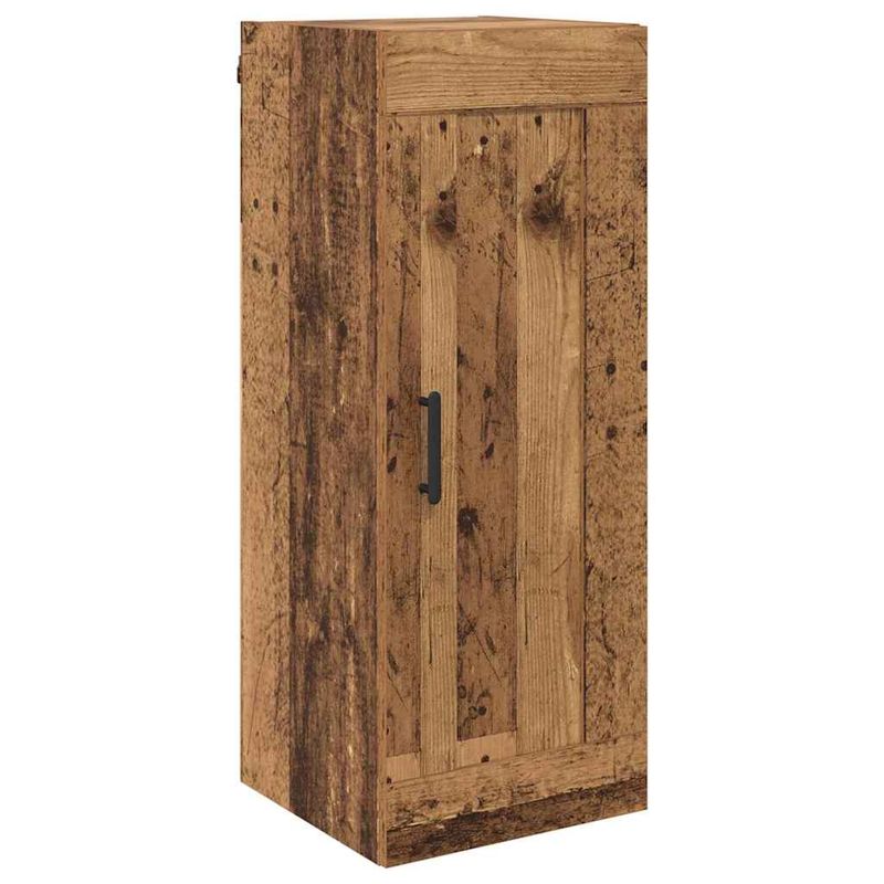 Casa si Gradina - Mobilier - Comode si corpuri - Corpuri bucatarie - Bufet cu sertar Lemn Vechi 34,5 x 34 x 180 cm Lemn compozit - Infinity.ro