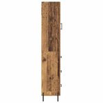 Casa si Gradina - Mobilier - Comode si corpuri - Corpuri bucatarie - Bufet cu sertar Lemn Vechi 34,5 x 34 x 180 cm Lemn compozit - Infinity.ro