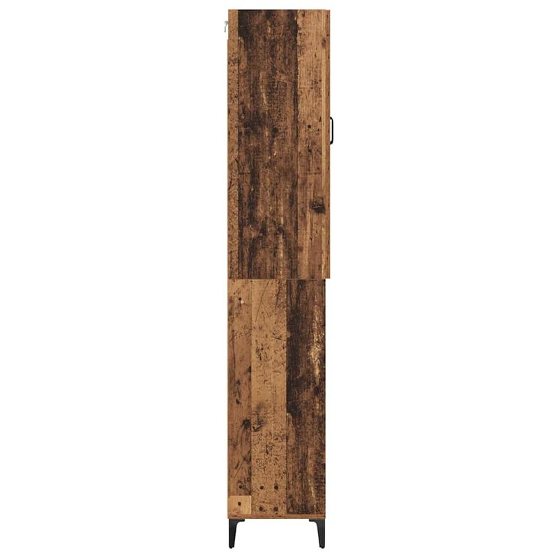 Casa si Gradina - Mobilier - Comode si corpuri - Corpuri bucatarie - Bufet Pe perete Lemn Vechi 69,5 x 34 x 180 cm Lemn compozit - Infinity.ro