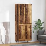 Casa si Gradina - Mobilier - Comode si corpuri - Corpuri bucatarie - Bufet Pe perete Lemn Vechi 69,5 x 34 x 180 cm Lemn compozit - Infinity.ro