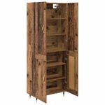 Casa si Gradina - Mobilier - Comode si corpuri - Corpuri bucatarie - Bufet Pe perete Lemn Vechi 69,5 x 34 x 180 cm Lemn compozit - Infinity.ro