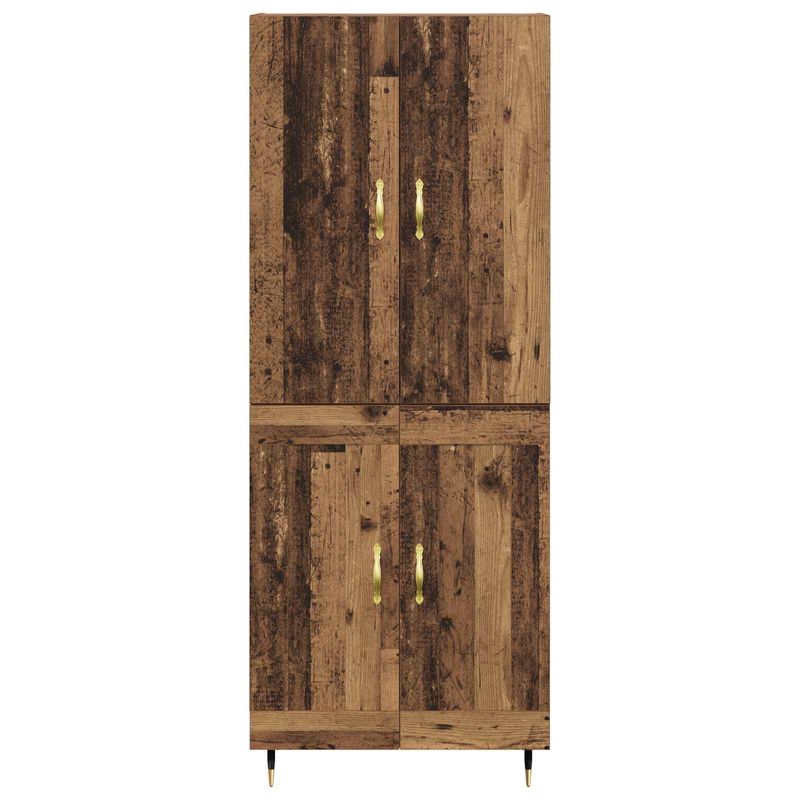 Casa si Gradina - Mobilier - Comode si corpuri - Corpuri bucatarie - Bufet Pe perete Lemn Vechi 69,5 x 34 x 180 cm Lemn compozit - Infinity.ro
