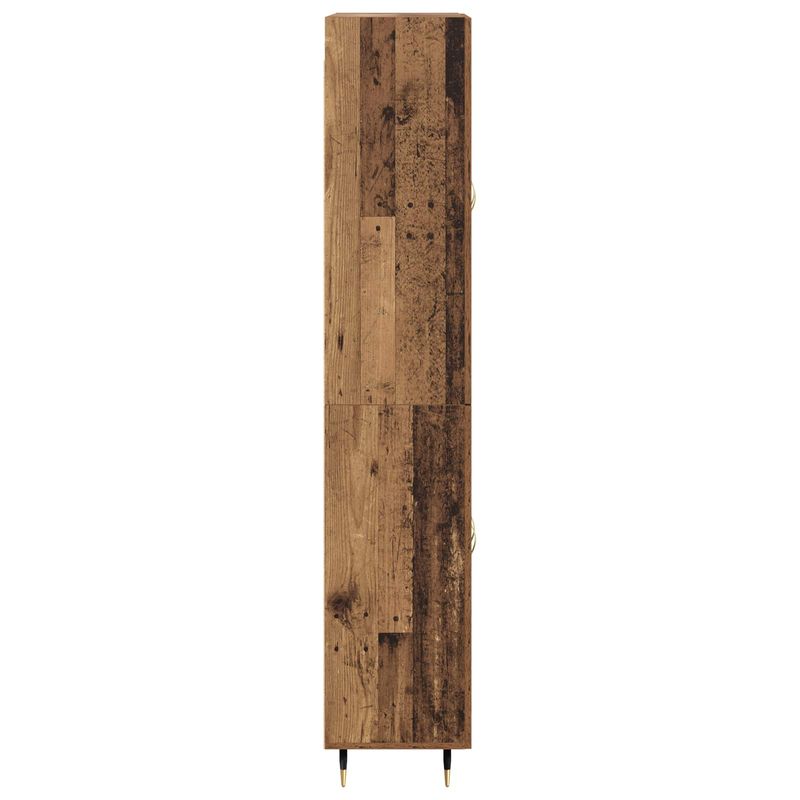 Casa si Gradina - Mobilier - Comode si corpuri - Corpuri bucatarie - Bufet Pe perete Lemn Vechi 69,5 x 34 x 180 cm Lemn compozit - Infinity.ro