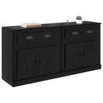Casa si Gradina - Mobilier - Comode si corpuri - Comode - Bufeturi 2 pcs Stejar Negru 70 x 35,5 x 67,5 cm Lemn compozit - Infinity.ro