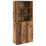 Casa si Gradina - Mobilier - Comode si corpuri - Comode - Bufet Lemn Vechi 80 x 42,5 x 185 cm Lemn compozit - Infinity.ro