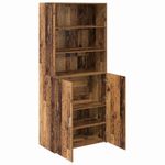 Casa si Gradina - Mobilier - Comode si corpuri - Comode - Bufet Lemn Vechi 80 x 42,5 x 185 cm Lemn compozit - Infinity.ro