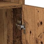 Casa si Gradina - Mobilier - Comode si corpuri - Comode - Bufet Lemn Vechi 80 x 42,5 x 185 cm Lemn compozit - Infinity.ro