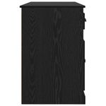 Casa si Gradina - Mobilier - Mese si birouri - Birouri - Birou cu dulap Stejar Negru 154,5 x 50 x 75 cm Lemn compozit - Infinity.ro