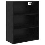 Casa si Gradina - Mobilier - Comode si corpuri - Corpuri bucatarie - Bufet 2 pcs Stejar Negru 69,5 x 34 x 180 cm Lemn compozit - Infinity.ro