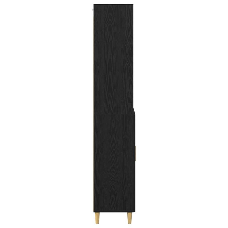 Casa si Gradina - Mobilier - Comode si corpuri - Corpuri bucatarie - Bufet 2 pcs Stejar Negru 69,5 x 34 x 180 cm Lemn compozit - Infinity.ro