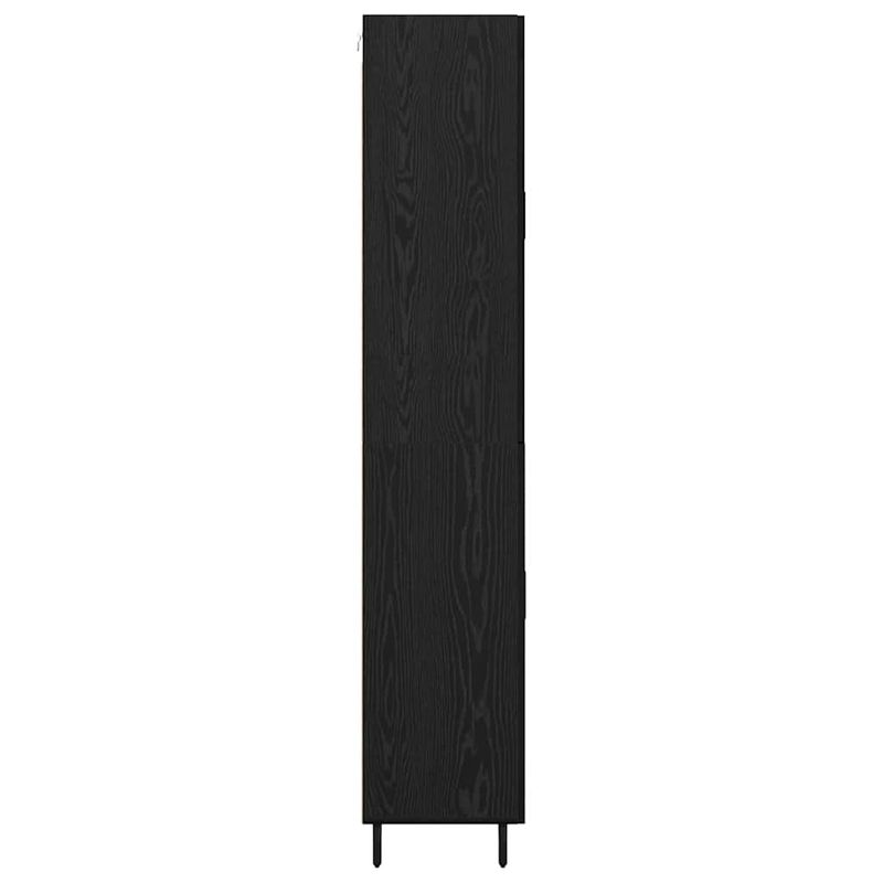Casa si Gradina - Mobilier - Comode si corpuri - Corpuri bucatarie - Bufet 2 pcs Stejar Negru 69,5 x 34 x 180 cm Lemn compozit - Infinity.ro