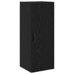 Casa si Gradina - Mobilier - Comode si corpuri - Comode - Bufet Pe perete 2 pcs Stejar Negru Lemn compozit - Infinity.ro