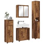 Casa si Gradina - Mobilier - Seturi de mobilier - Seturi baie - Set de mobilier pentru baie 4 pcs Lemn Vechi Lemn compozit - Infinity.ro