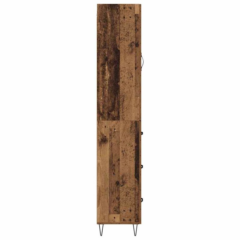 Casa si Gradina - Mobilier - Comode si corpuri - Corpuri bucatarie - Bufet cu sertar Lemn vechi 69,5 x 34 x 180 cm Lemn compozit - Infinity.ro