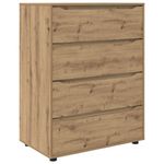 Casa si Gradina - Mobilier - Dulapuri si sifoniere - Dulapuri - Dulapuri de depozitare 2 pcs Stejar Artizanal 80 x 48 x 105 cm - Infinity.ro