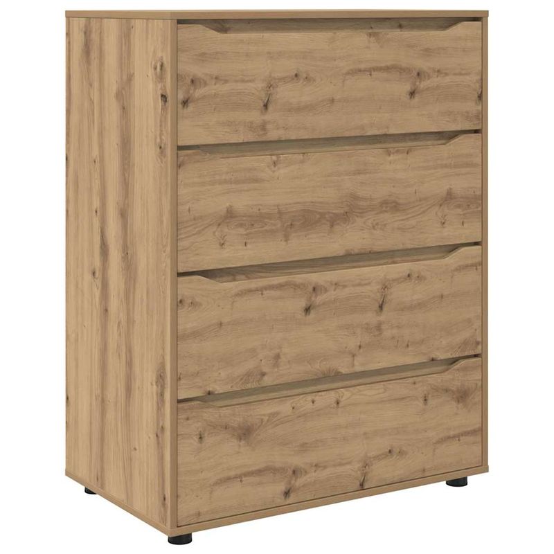Casa si Gradina - Mobilier - Dulapuri si sifoniere - Dulapuri - Dulapuri de depozitare 2 pcs Stejar Artizanal 80 x 48 x 105 cm - Infinity.ro