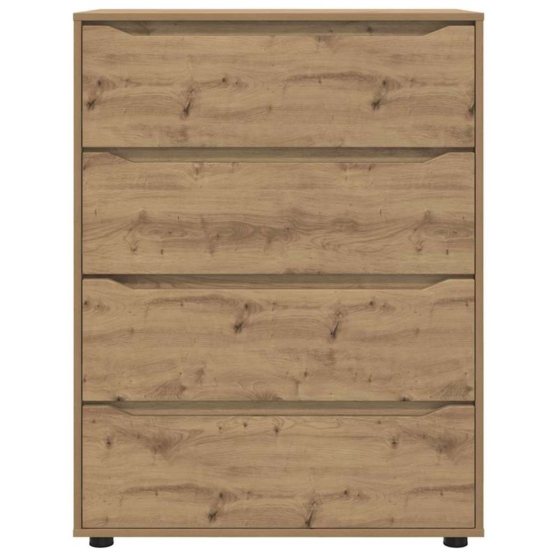 Casa si Gradina - Mobilier - Dulapuri si sifoniere - Dulapuri - Dulapuri de depozitare 2 pcs Stejar Artizanal 80 x 48 x 105 cm - Infinity.ro