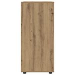 Casa si Gradina - Mobilier - Dulapuri si sifoniere - Dulapuri - Dulapuri de depozitare 2 pcs Stejar Artizanal 80 x 48 x 105 cm - Infinity.ro